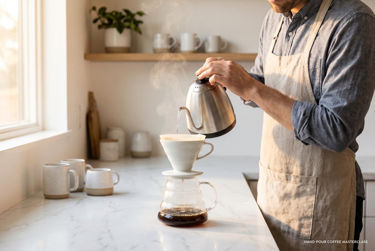 51吃瓜视频教程 - 手冲咖啡制作完整视频演示